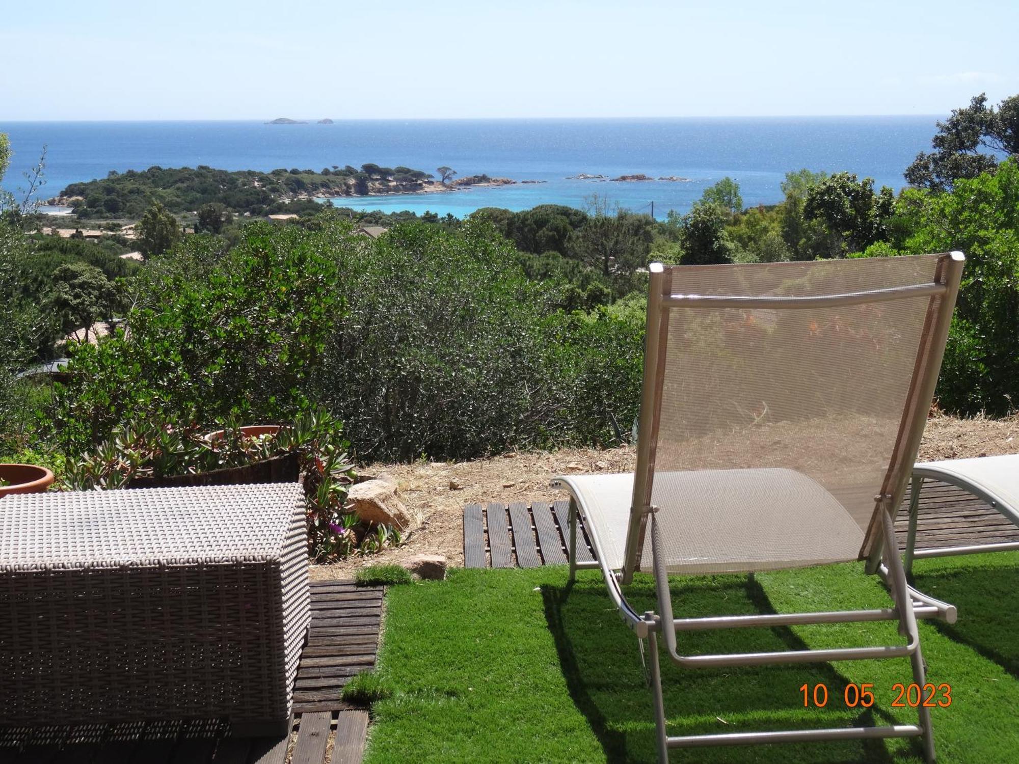 Villa Independante 2/5 Personnes - Palombaggia Vue Mer Magnifique Porto Vecchio Exterior foto