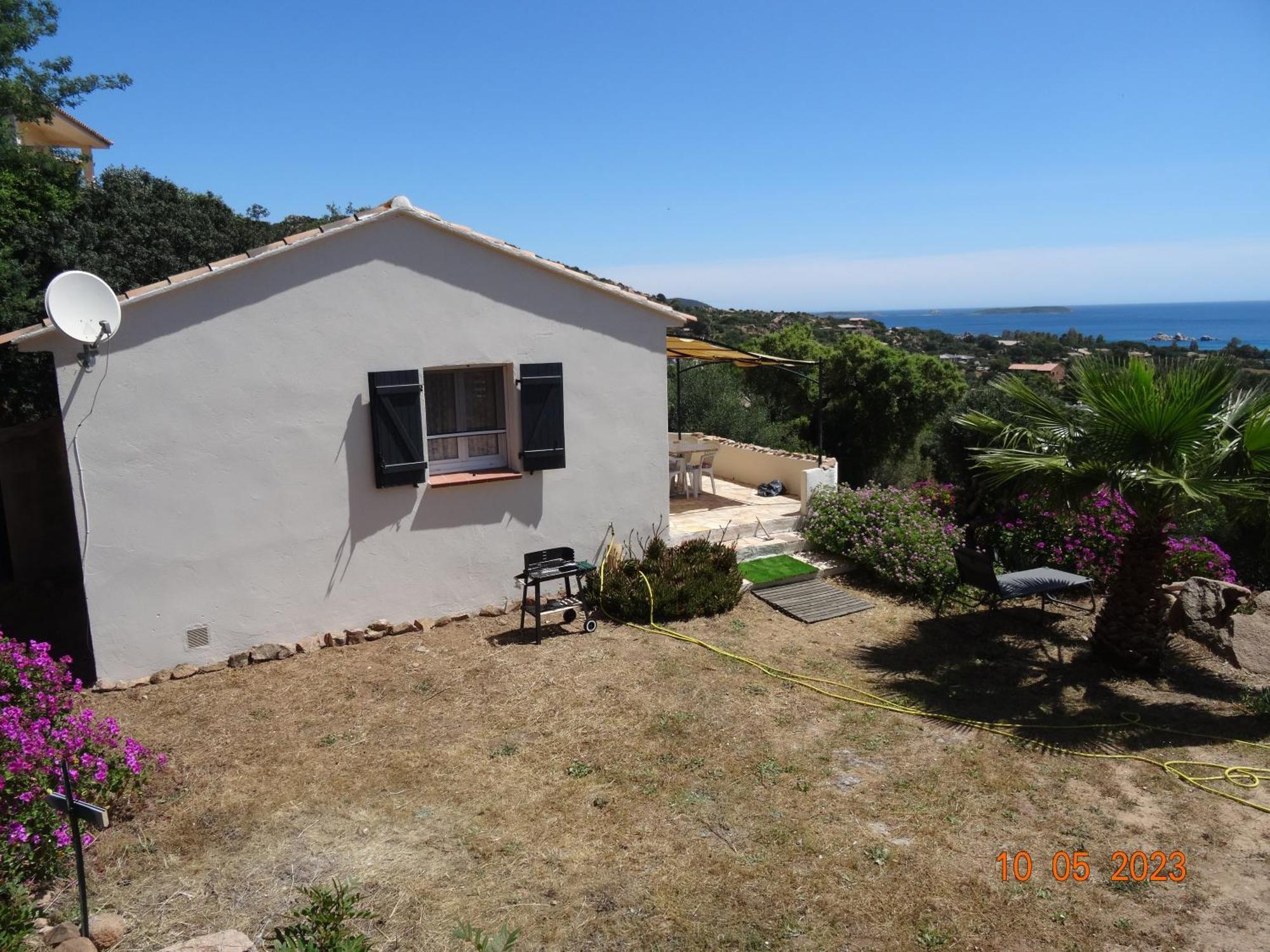 Villa Independante 2/5 Personnes - Palombaggia Vue Mer Magnifique Porto Vecchio Exterior foto